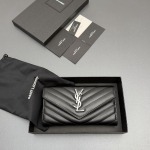 2026年1月12日新作高品質Saint Laurent財布w19×h11×3cm     /GQ工場