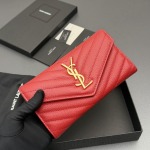 2026年1月12日新作高品質Saint Laurent財布w19×h11×3cm     /GQ工場