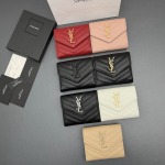 2026年1月12日新作高品質Saint Laurent財布    w12.5×h10×d2.5cm     /GQ工場