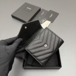 2026年1月12日新作 高品質Saint Laurent財布w12.5×h10×d2.5cm     /GQ工場