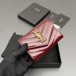 2026年1月12日新作高品質Saint Laurent財布w13.5×h9.5×d3cm     /GQ工場