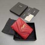 2026年1月12日新作高品質Saint Laurent財布w13.5×h9.5×d3cm     /GQ工場