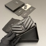 2026年1月12日新作高品質Saint Laurent財布w13 xh8 xd2cm     /GQ工場