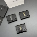 2026年1月12日新作高品質Saint Laurent財布w12×h10×d3cm     /GQ工場