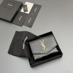 2026年1月12日新作高品質Saint Laurent財布w12×h10×d3cm     /GQ工場