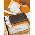 2026年1月13日新作高品質Louis Vuitton財布M11611 Horizontal  Monogram  10 x 2.5 x 21/GQ工場