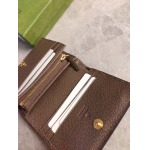 2026年1月13日新作 高品質Gucci財布GG SupremePVCG :523155  W11xH9xD3cm //GQ工場