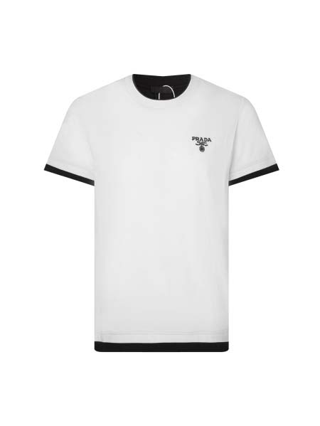 2026年1月15日新作Prada半袖 tシャツ高品質人気商...