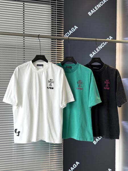 2026年1月16日新作Chrome Hearts半袖 tシ...