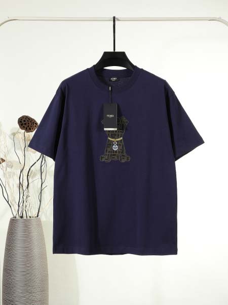 2026年1月16日新作FENDI半袖 tシャツ高品質人気商...