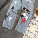 2026年1月19日新作Chrome heartsジーパン高品質人気商品/誕生日プレゼント/FF工場