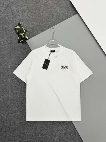 2026年1月19日新作FENDI半袖 tシャツ高品質人気商...