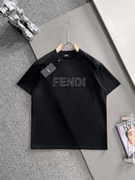 2026年1月20日新作FENDI半袖 tシャツ高品質人気商...