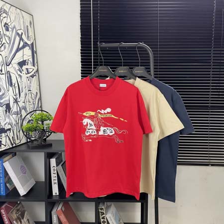 2026年1月20日新作Burberry半袖 tシャツ高品質...