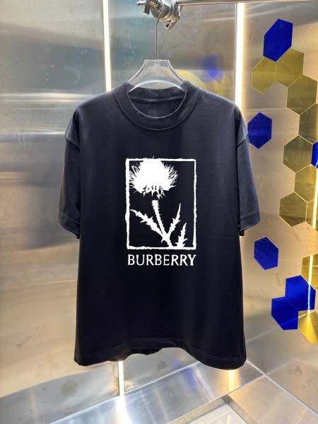 2026年1月22日新作Burberry半袖 tシャツ高品質...