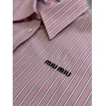 2026年1月23日新作Miu Miuシャツ高品質人気商品/誕生日プレゼント/FF工場