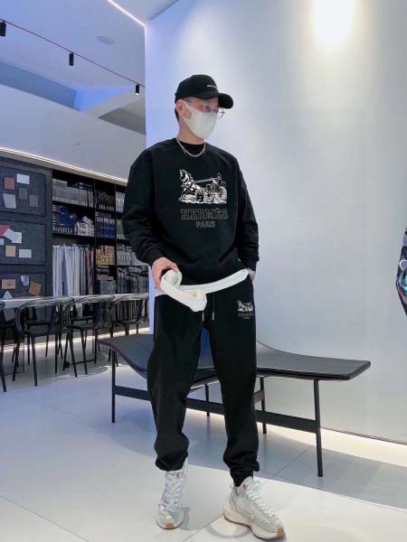 2026年1月28日入荷新作Hermes上下セット大人気 激...