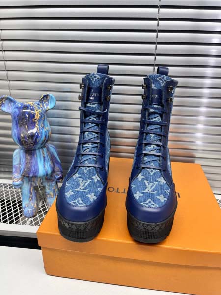 2026年2月21日入荷新作Louis Vuitton女性靴人気商品★/誕生日プレゼント/流行/高品質/JY工場Size:35-42