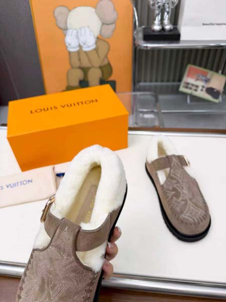 2026年2月21日入荷新作Louis Vuitton女性靴人気商品★/誕生日プレゼント/流行/高品質/JY工場Size:35-41