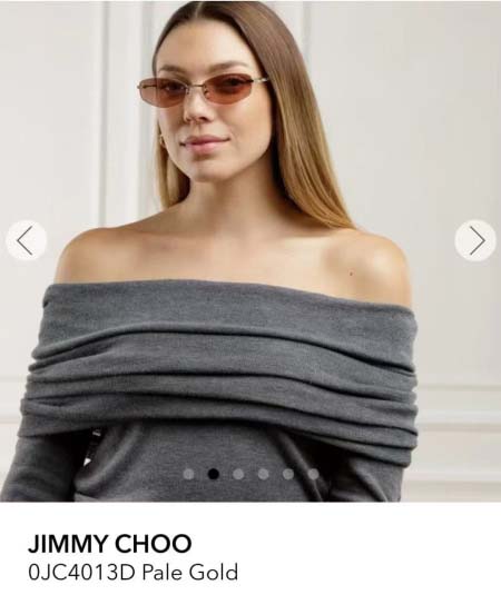 2026年2月19日新品JIMMY CHOO原版復刻サングラ...