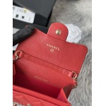 2026年2月19日新作高品質ChanelMini  本革バッグsize:11×2×7.5cm /LYS工場