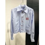 2026年2月26日入荷早春新作Miumiuシャツファッション/誕生日プレゼント/贈り物 can工場