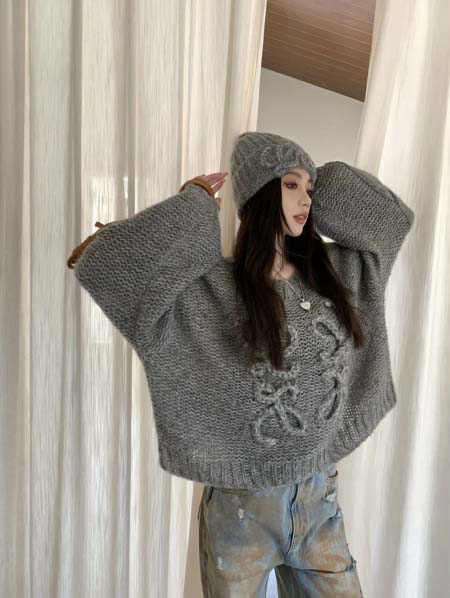 2026年2月26日入荷早春新作LOEWEセーターファッショ...