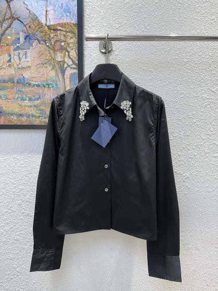 2026年2月26日入荷早春新作pradaシャツファッション...