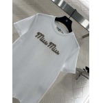 2026年2月26日入荷早春新作 miumiu半袖 tシャツファッション/誕生日プレゼント/贈り物 can工場
