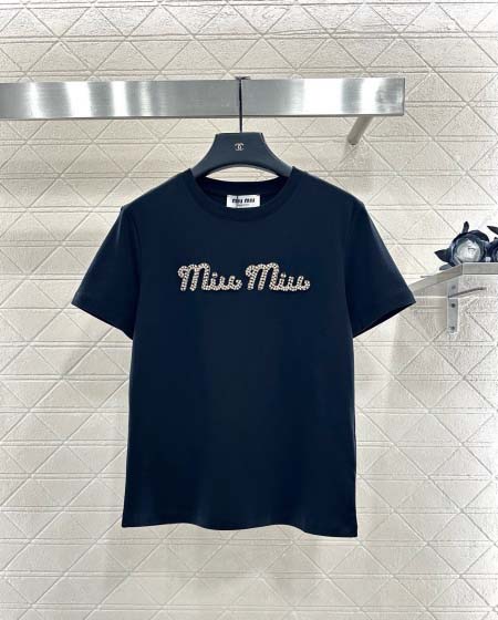 2026年2月26日入荷早春新作 miumiu半袖 tシャツ...