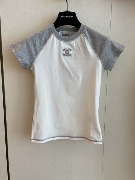 2026年3月6日入荷早春新作Chanel半袖 tシャツファッション/誕生日プレゼント/贈り物 can工場