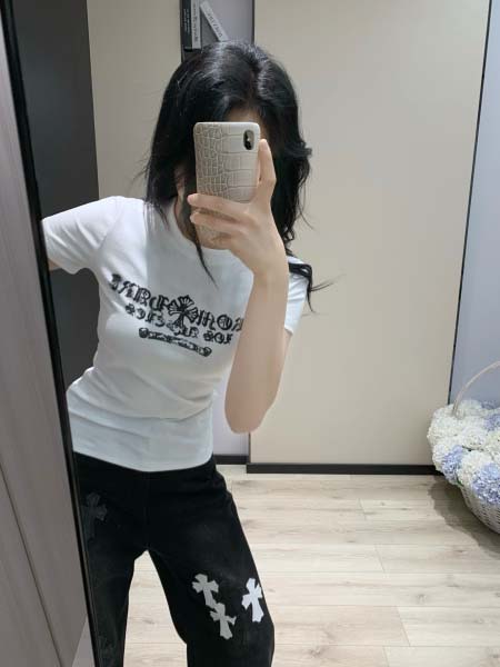 2026年3月6日入荷早春新作Chrome hearts半袖女性用ファッション/誕生日プレゼント/贈り物 can工場