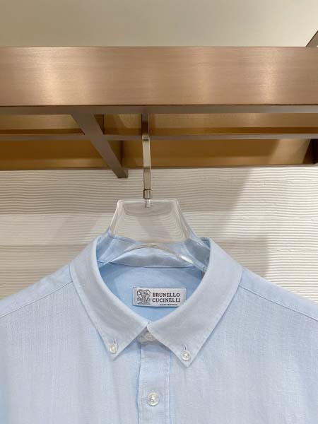 2026年3月7日入荷春夏新作Brunello Cucinelliシャツ高品質DH工場