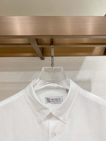 2026年3月7日入荷春夏新作Brunello Cucinelliシャツ高品質DH工場