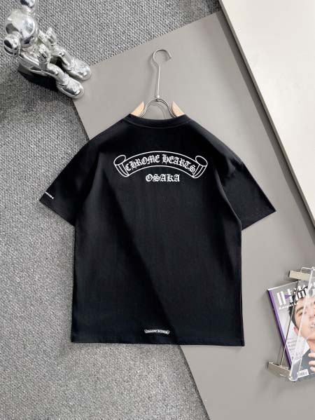2026年3月17日新作Chrome hearts 半袖 tシャツ人気商品/誕生日プレゼント/FF工場