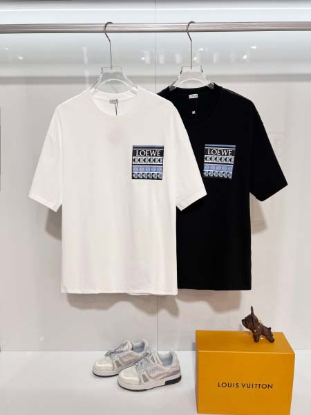 2026年3月17日新作LOEWE半袖 tシャツ人気商品/誕生日プレゼント/FF工場