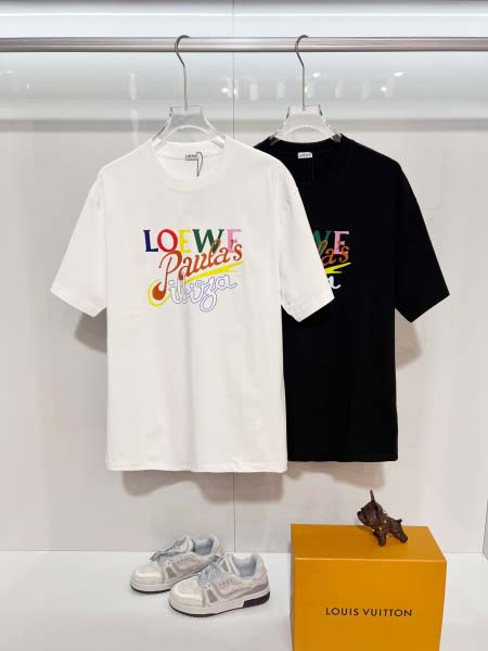 2026年3月17日新作LOEWE半袖 tシャツ人気商品/誕生日プレゼント/FF工場