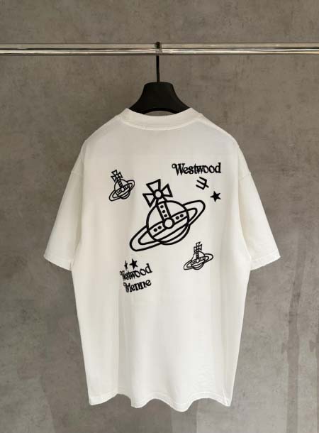 2026年3月17日新作Vivienne westwood半袖 tシャツ人気商品/誕生日プレゼント/FF工場