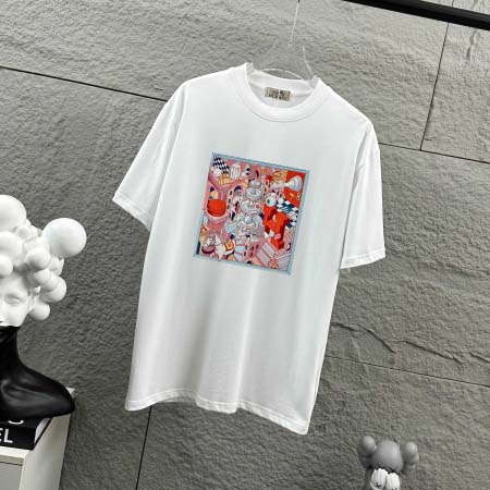 2026年3月17日新作HERMES半袖 tシャツ人気商品/誕生日プレゼント/FF工場