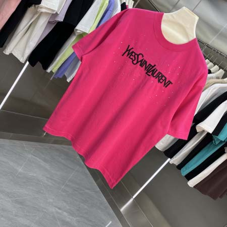 2026年3月17日新作YSL半袖 tシャツ人気商品/誕生日プレゼント/FF工場