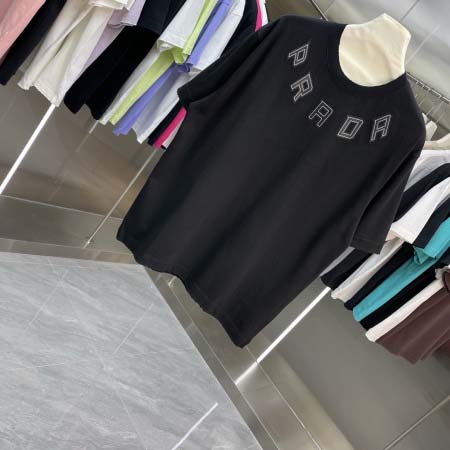 2026年3月17日新作PRADA半袖 tシャツ人気商品/誕生日プレゼント/FF工場