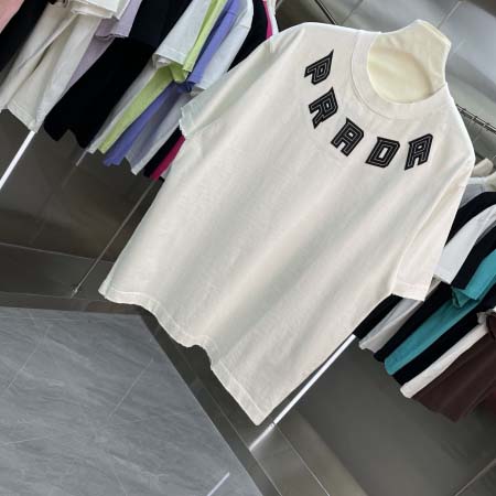 2026年3月17日新作PRADA半袖 tシャツ人気商品/誕生日プレゼント/FF工場