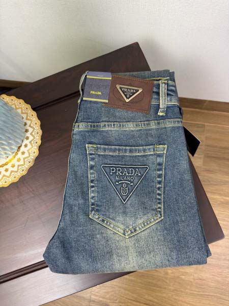2026年3月18日春夏新作ファッション高品質Pradaジーパン luols工場