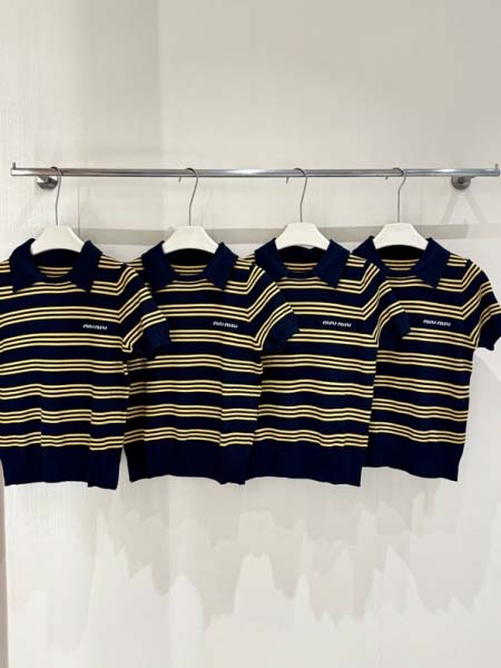 2026年3月9日入荷早春新作MIUMIUニット女性用ファッション/誕生日プレゼント/贈り物 can工場