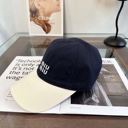 2026年3月22日入荷早春新作 Miumiu帽子／野球帽ファッション/誕生日プレゼント/贈り物 HT工場