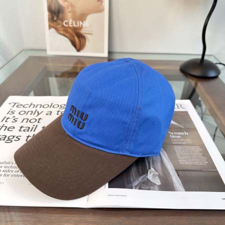 2026年3月22日入荷早春新作 Miumiu帽子／野球帽ファッション/誕生日プレゼント/贈り物 HT工場