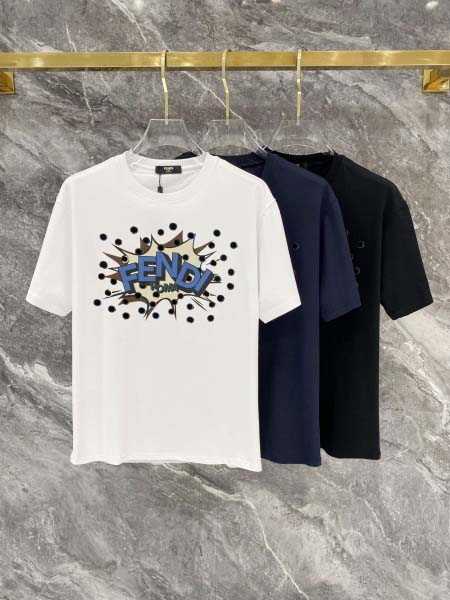 2026年3月25日入荷新作Fendi半袖 tシャツ 超厳選★高級品/誕生日プレゼント/OM工場