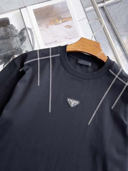 2026年3月28日入荷新作Prada半袖Tシャツ春夏高品質超厳選★入手困難/LD工場