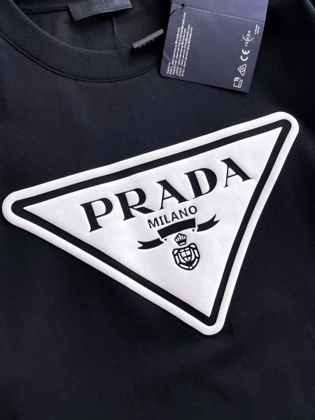 2026年3月28日入荷新作Prada半袖Tシャツ春夏高品質超厳選★入手困難/LD工場