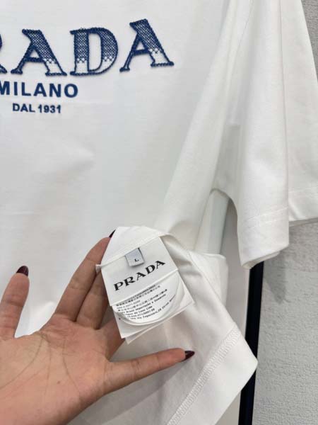 2026年3月28日入荷新作Prada半袖Tシャツ春夏高品質超厳選★入手困難/LD工場